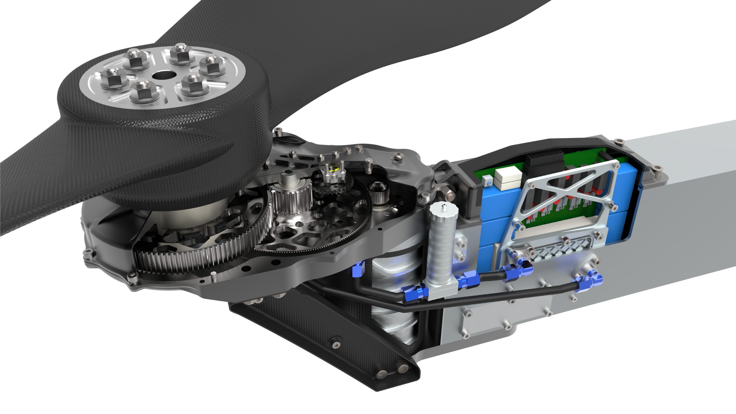 SciMo power unit for electric aviation / drones